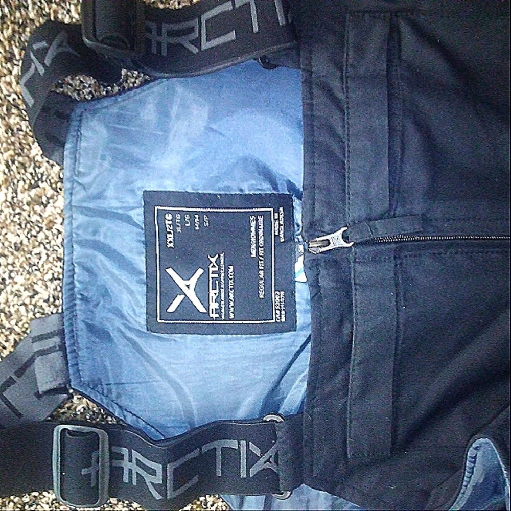ARXTIC MENS SNOW BIBS (XXL)